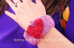 Heart Wristlet by Kathryn V. White