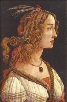 Portrait of a Young Woman by Sanddro Botticelli from Wikipaintings.org