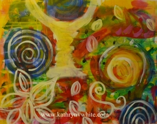 Chalice of Life by Kathryn V. White--Work In Progress #2